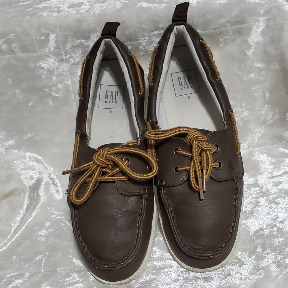 Gap Boys Brown Moccasin Shoes